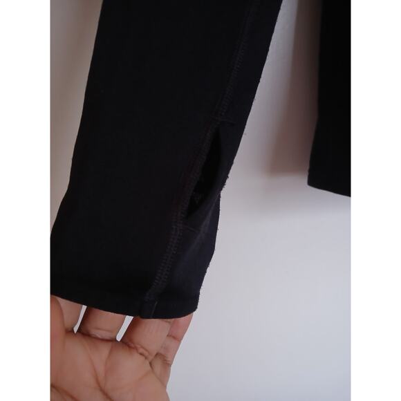 Gymshark Training ¼ Zip Jacket Women’s M • Black Slim Fit Activewear Pullover - Picture 7 of 10